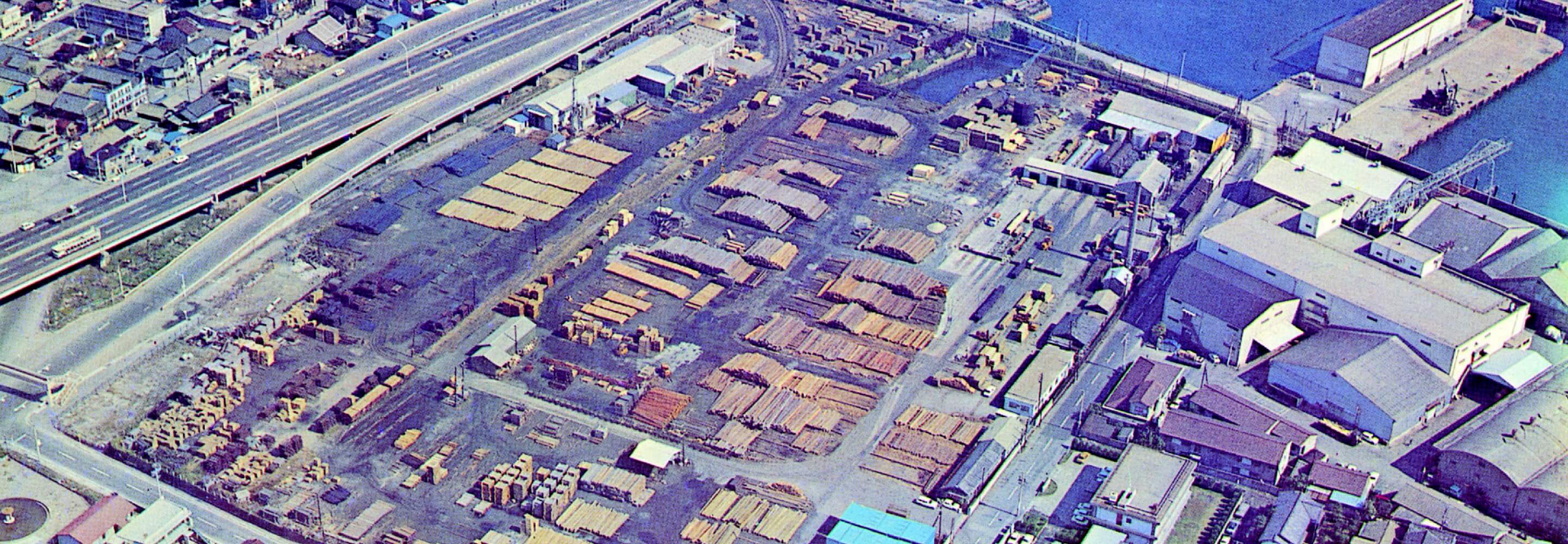 名古屋工場内の様子(昭和20年代後半〜30年代初頭)
