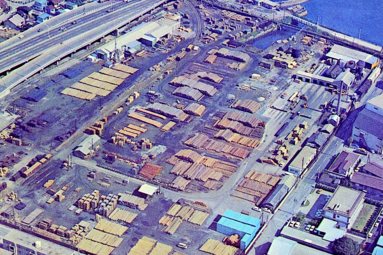 名古屋工場内の様子(昭和20年代後半〜30年代初頭)